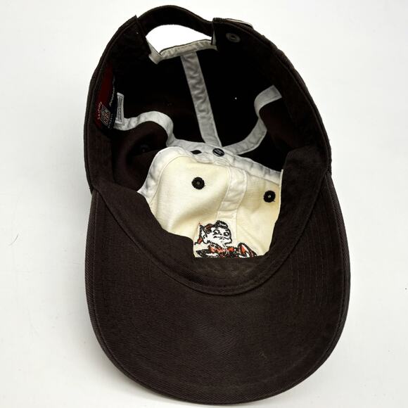 Vtg Reebok Cleveland Browns Mens Hat OSFA Strapback Brownie Elf NFL Football Cap - Picture 6 of 8